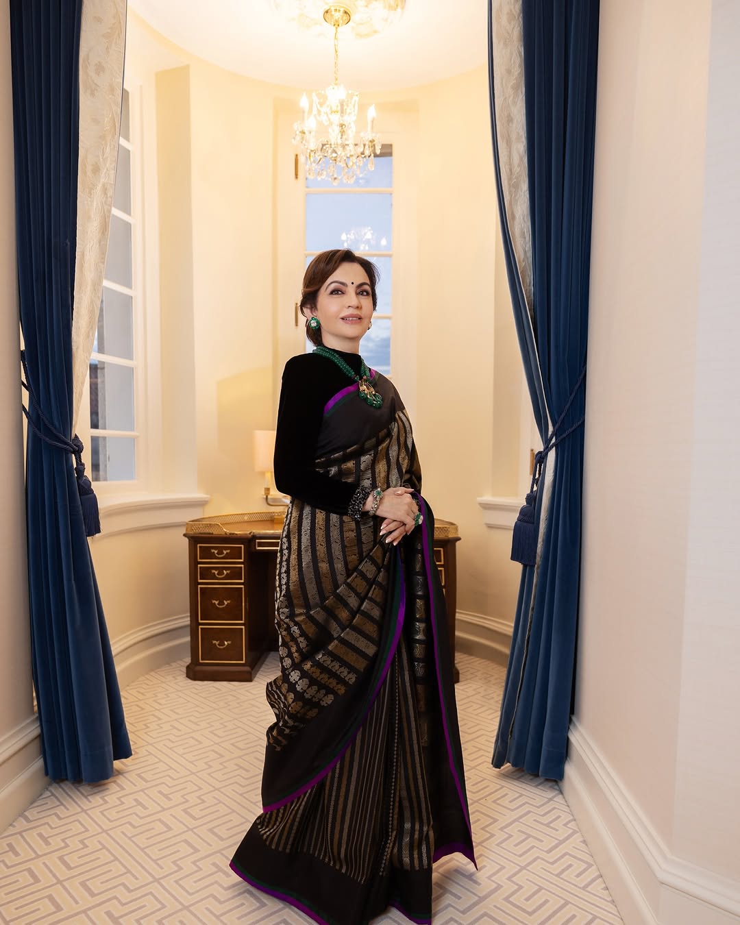 Nita Ambani’s Hair And Makeup